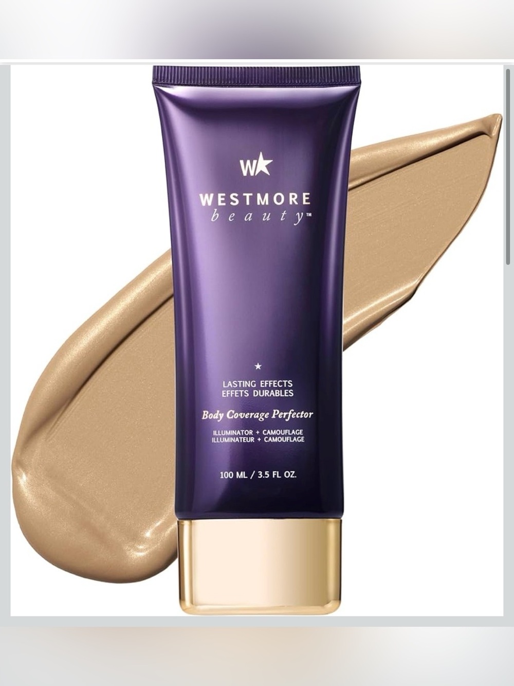Westmore Beauty Body Coverage Perfector - Natural Radiance -LIKE NEW!